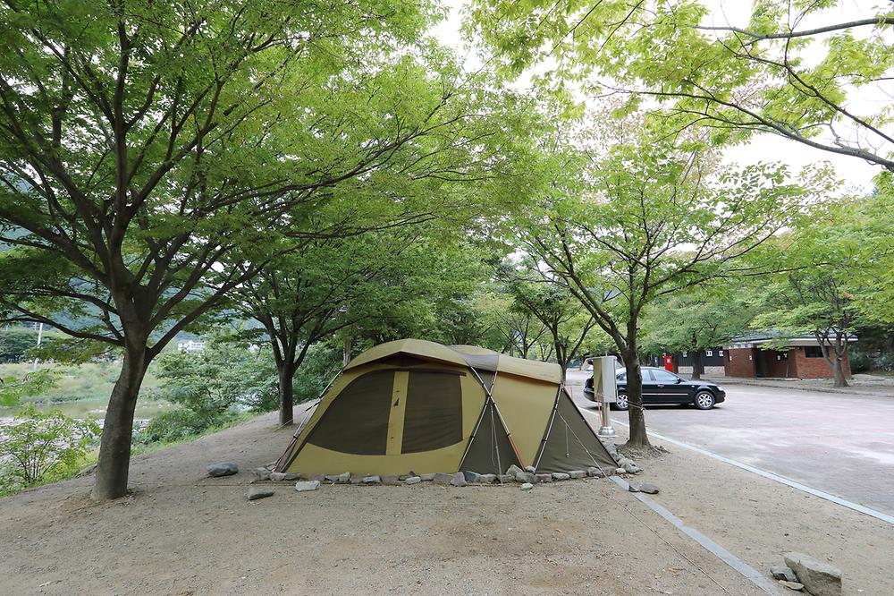 운문산군립공원 소머리 야영장