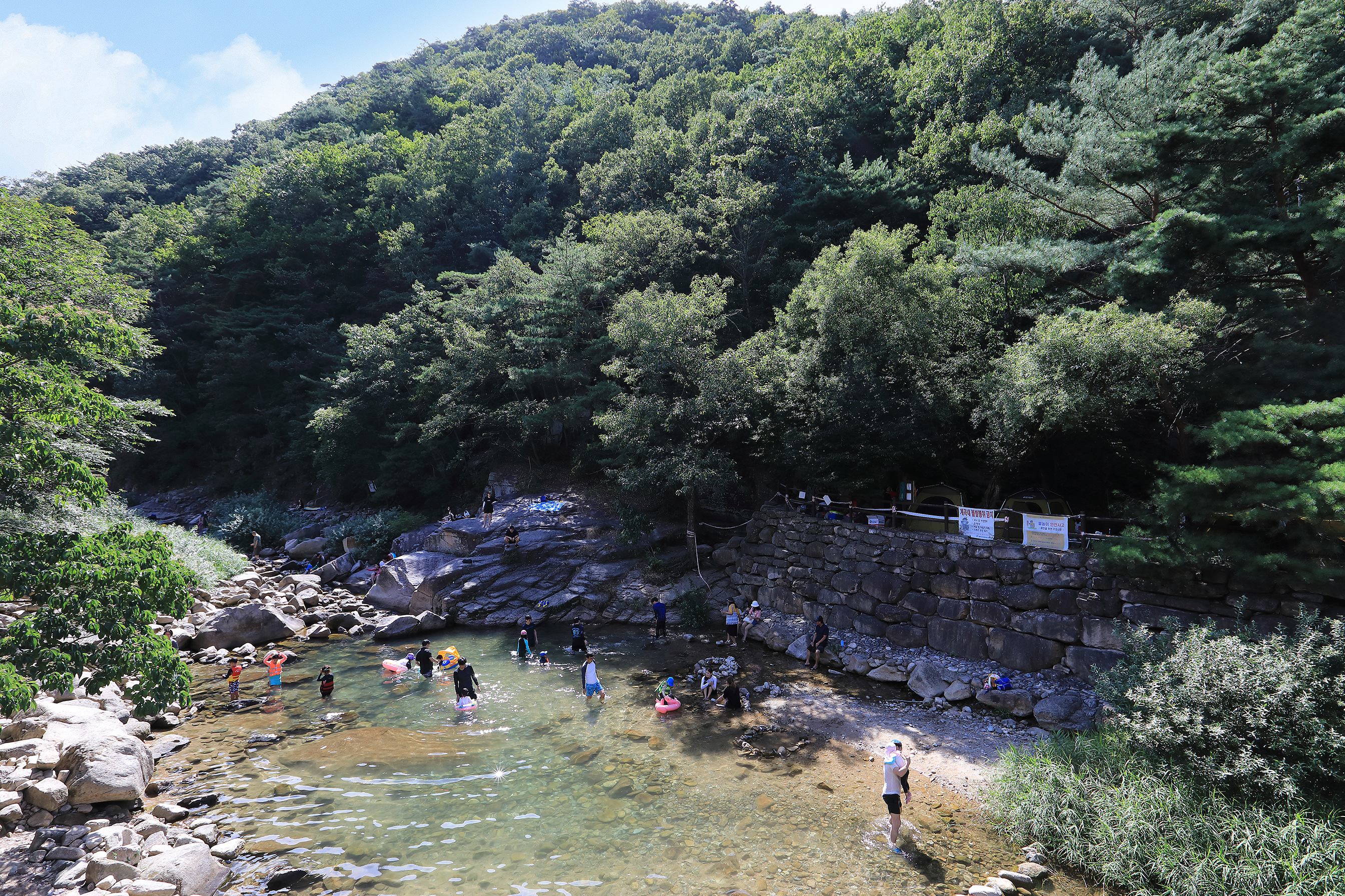 월악산국립공원 덕주야영장