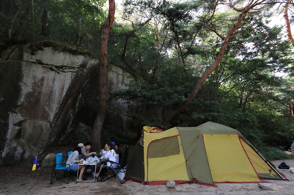 월악산국립공원 덕주야영장