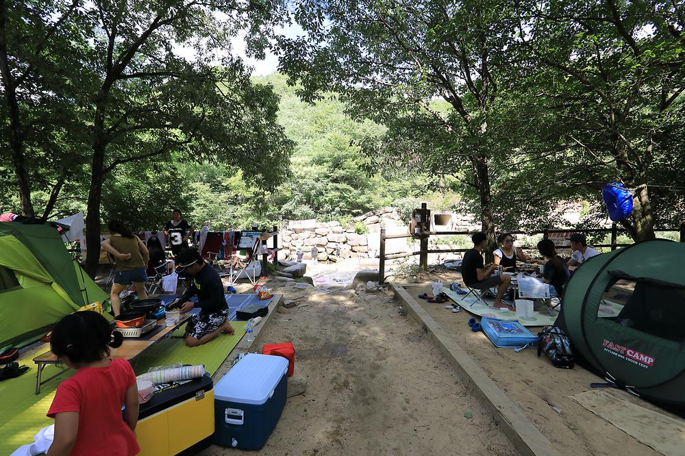 월악산국립공원 덕주야영장