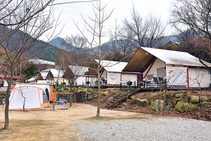 위크온 글램핑 메인 이미지