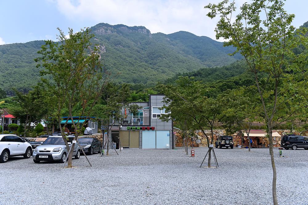 자연속 캠핑장