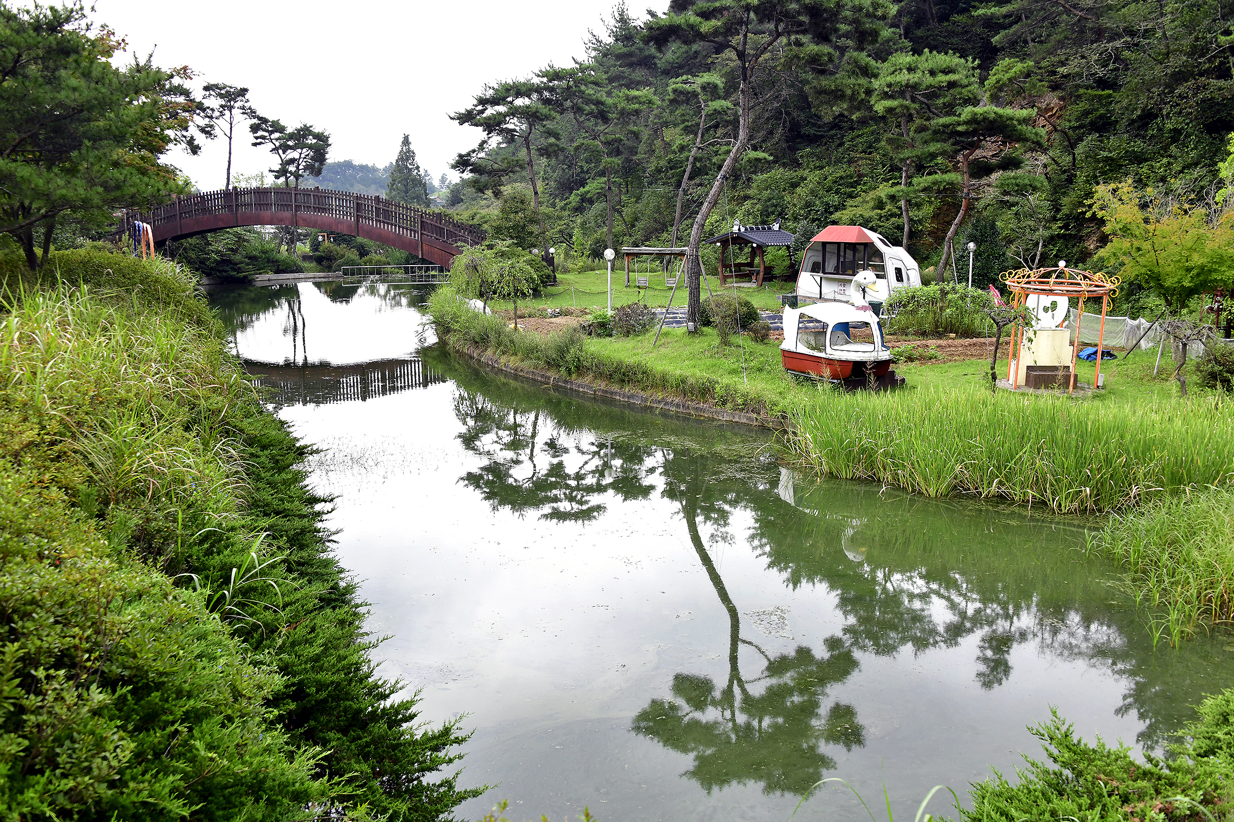 자연애 품 캠핑장