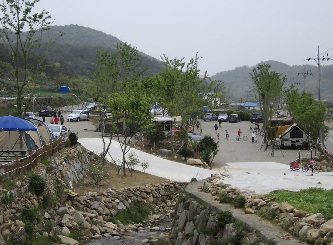 고성 장좌리 캠핑장
