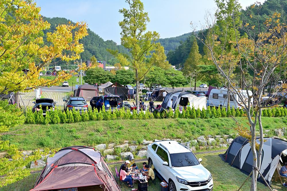 상족암군립공원 오토캠핑장