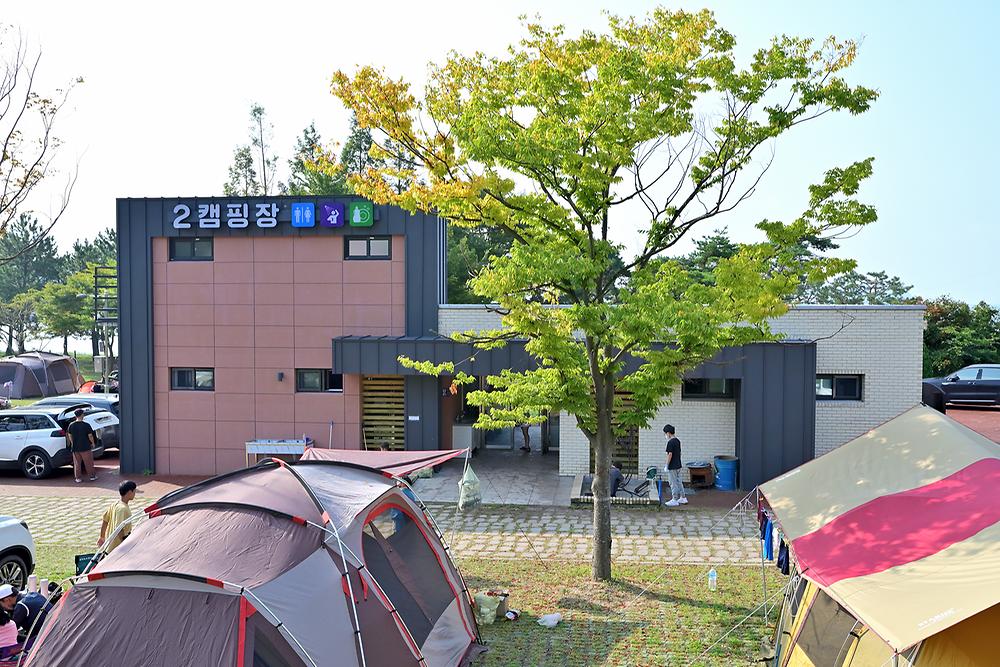 상족암군립공원 오토캠핑장