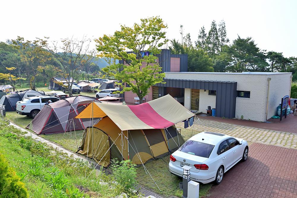 상족암군립공원 오토캠핑장