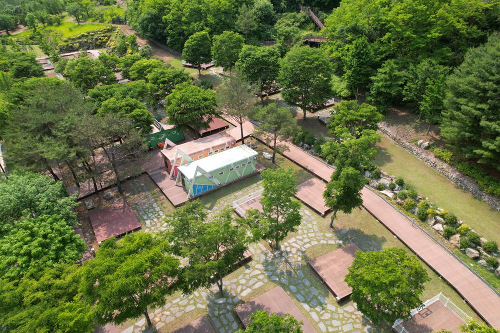 정선군생태체험학습장야영장 펫 동반 캠핑장