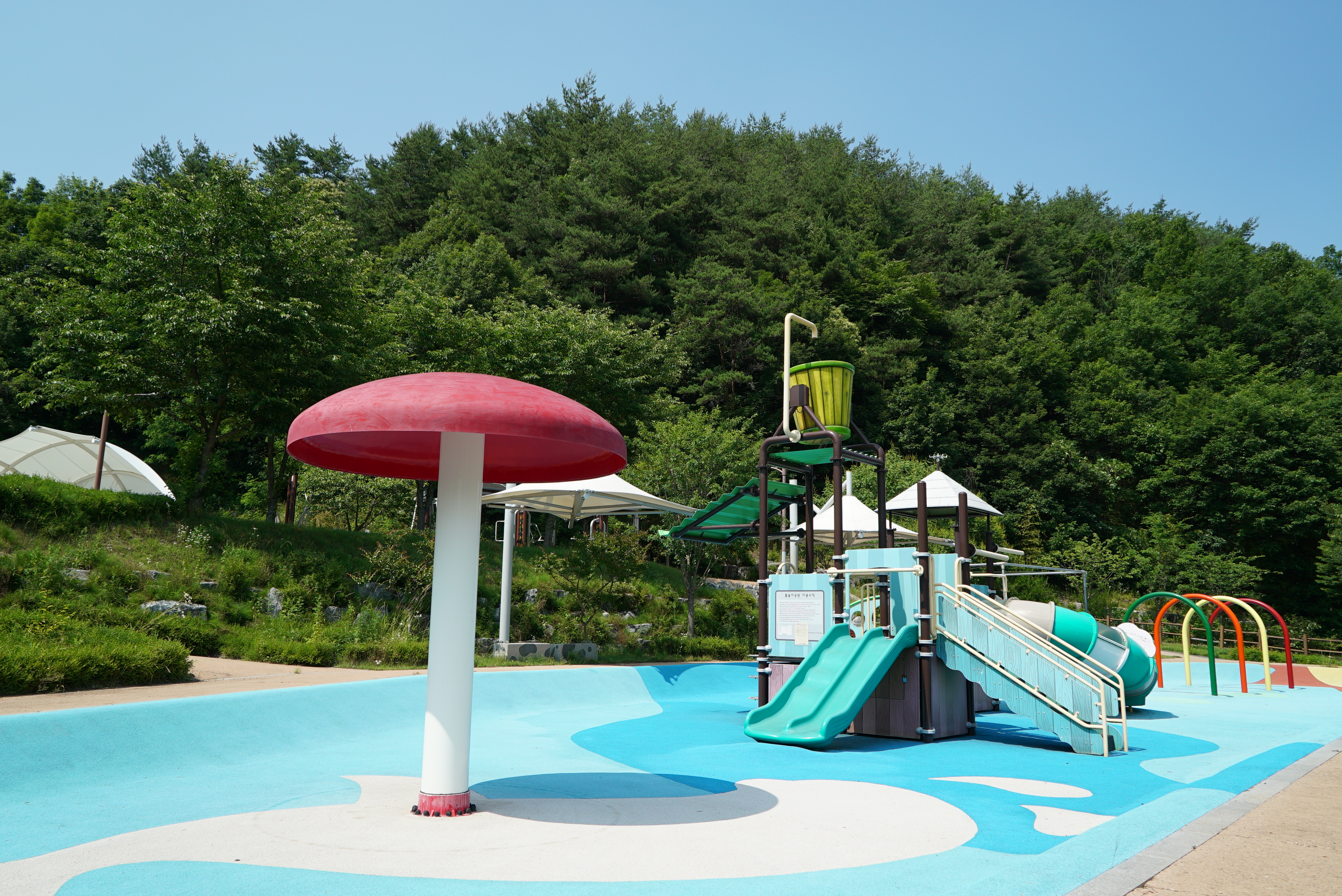 증산수도계곡캠핑장