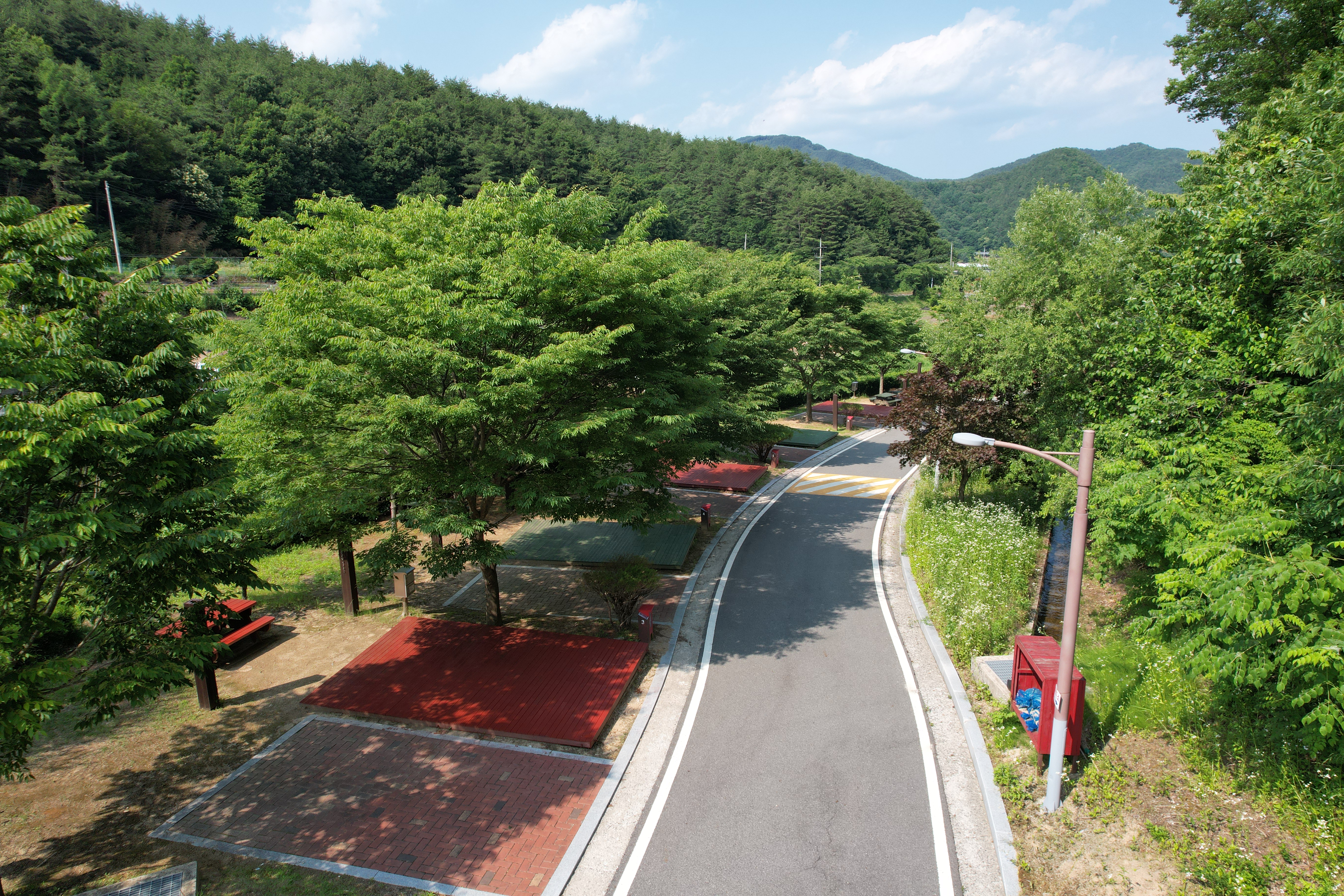 증산수도계곡캠핑장