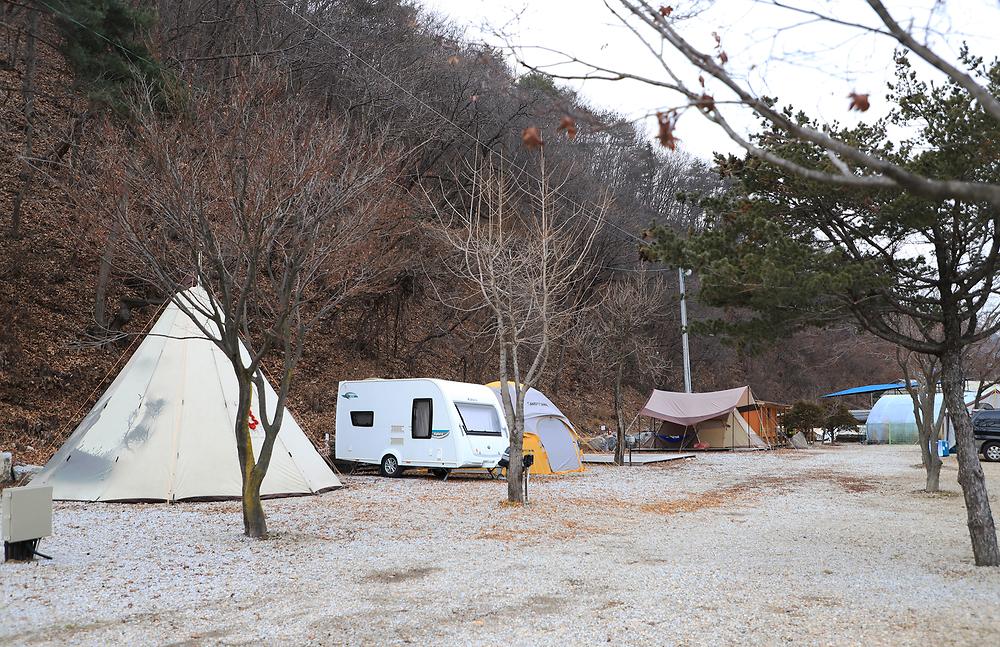 진밭골향기관광농원 야영장