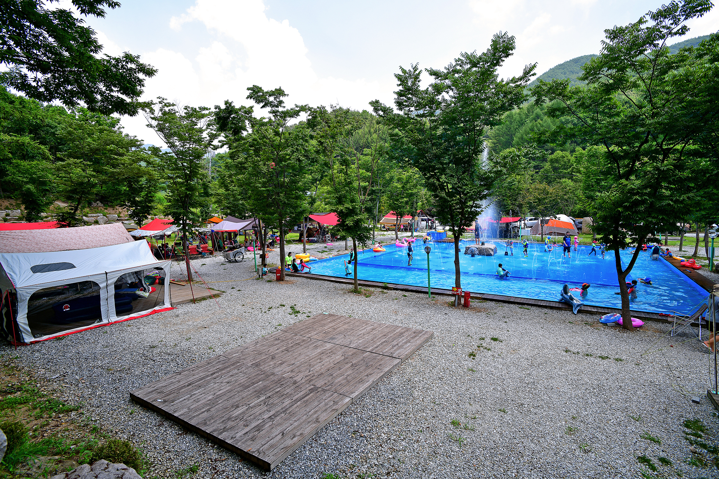 진안국제 캠핑장