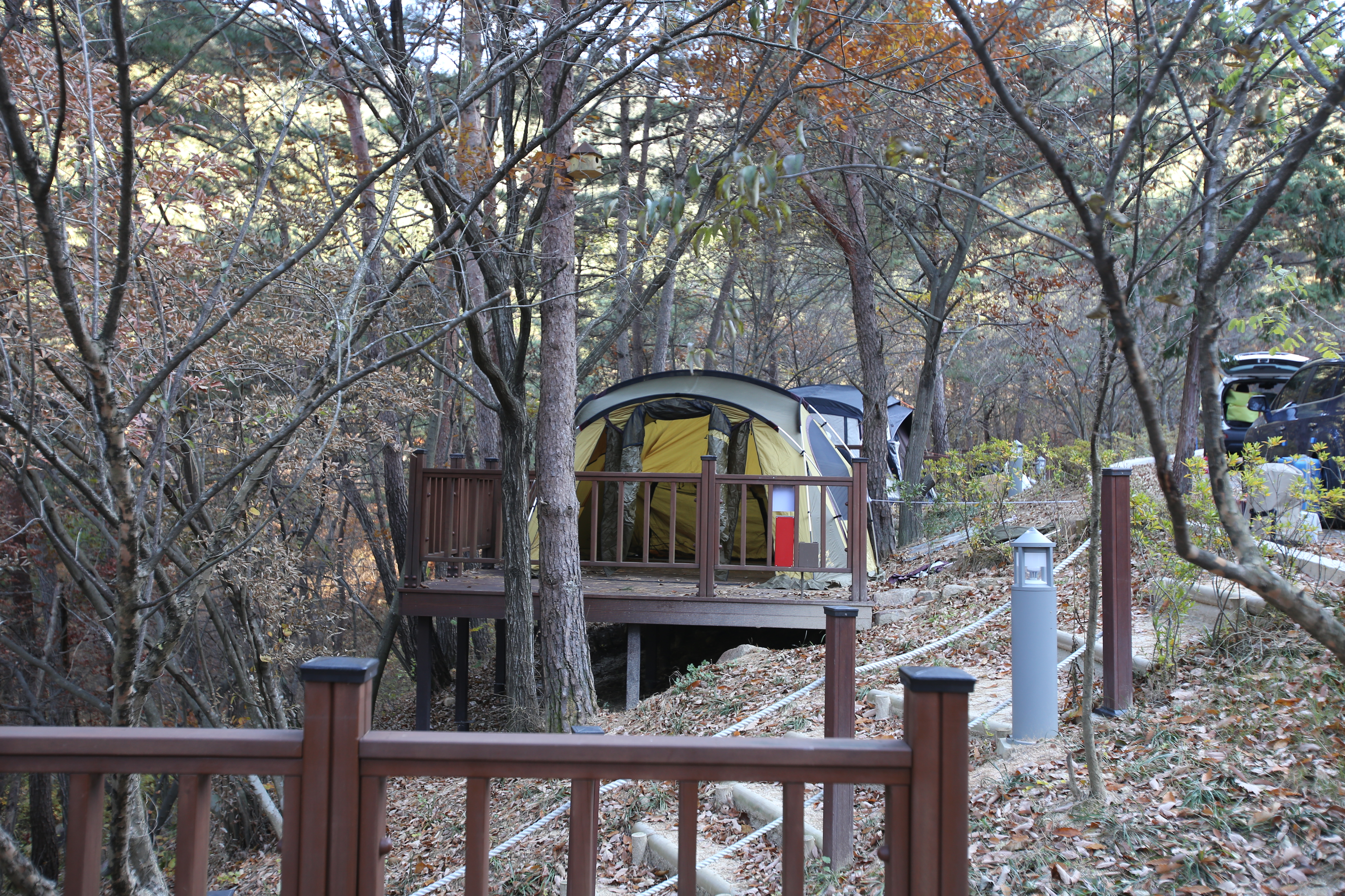 청계동 솔바람야영장
