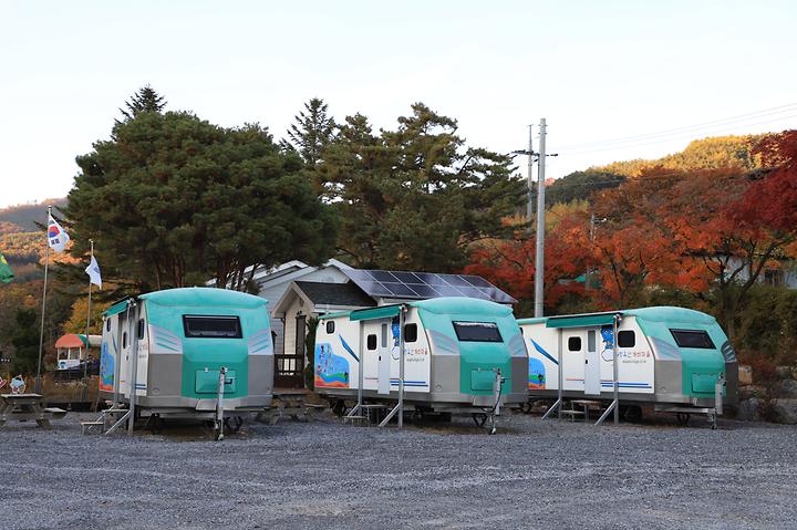 청옥산깨비마을 야영장