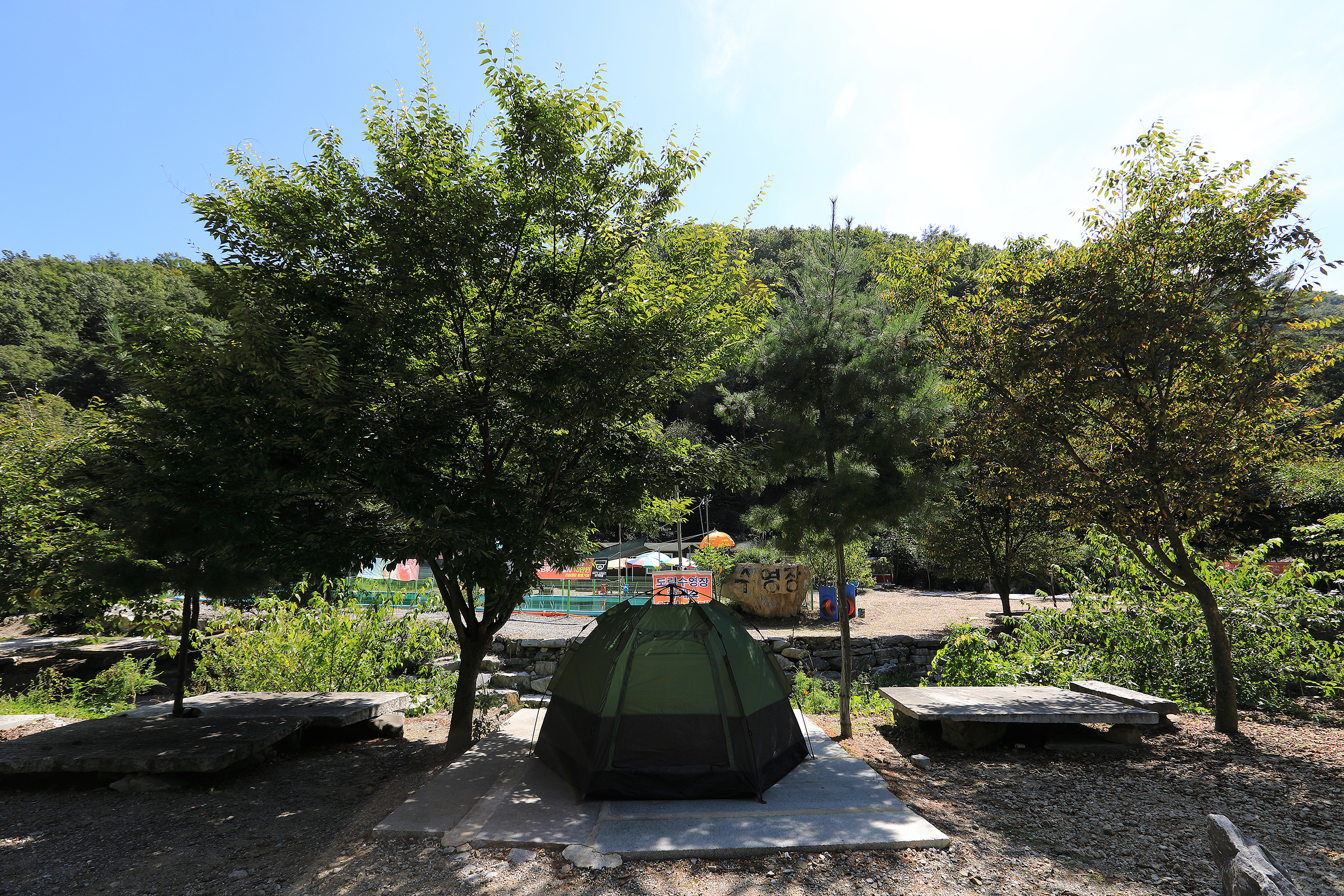 칠갑산도림휴양림캠핑장
