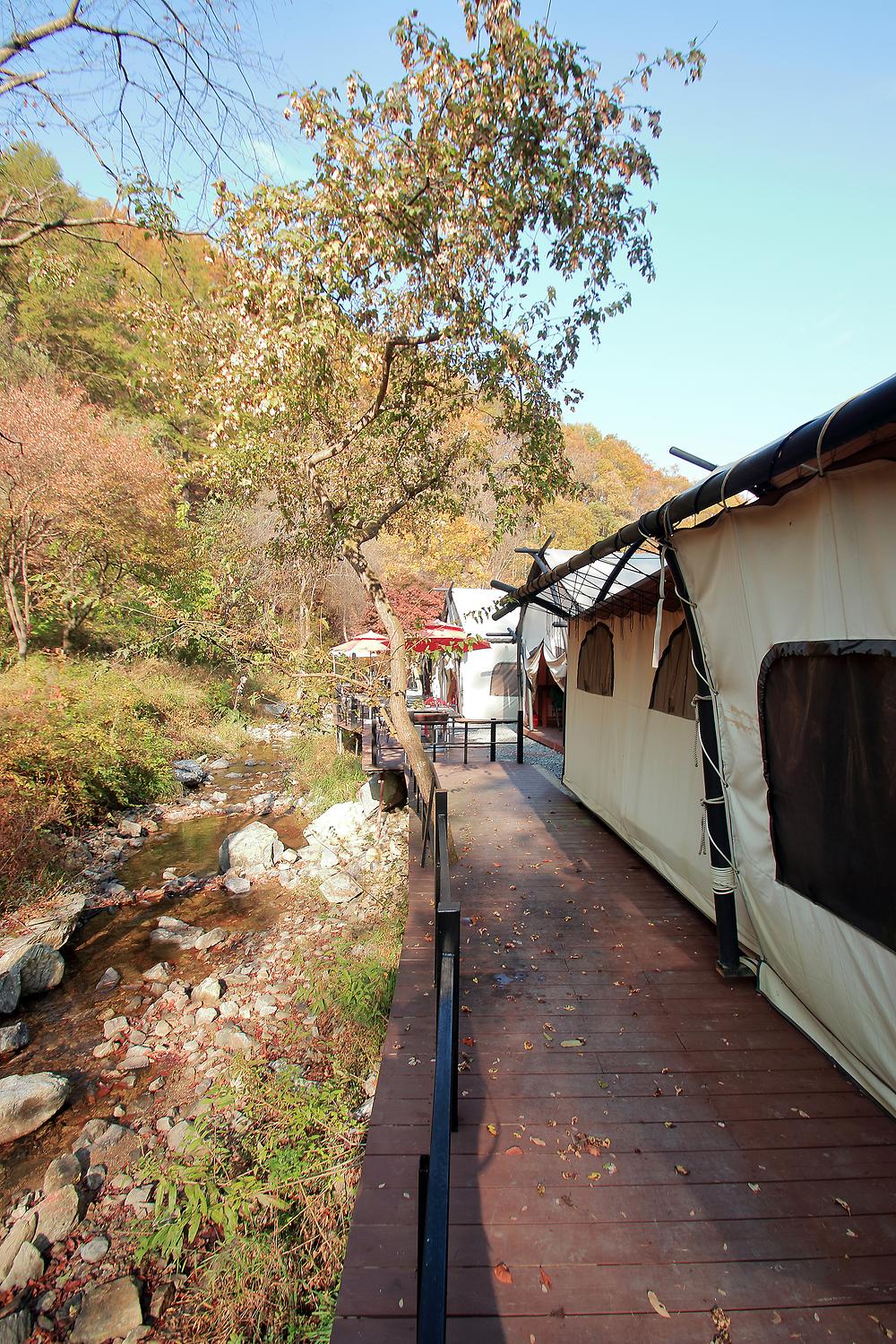 석산계곡 코코비발디 글램핑  카라반 오토캠핑장
