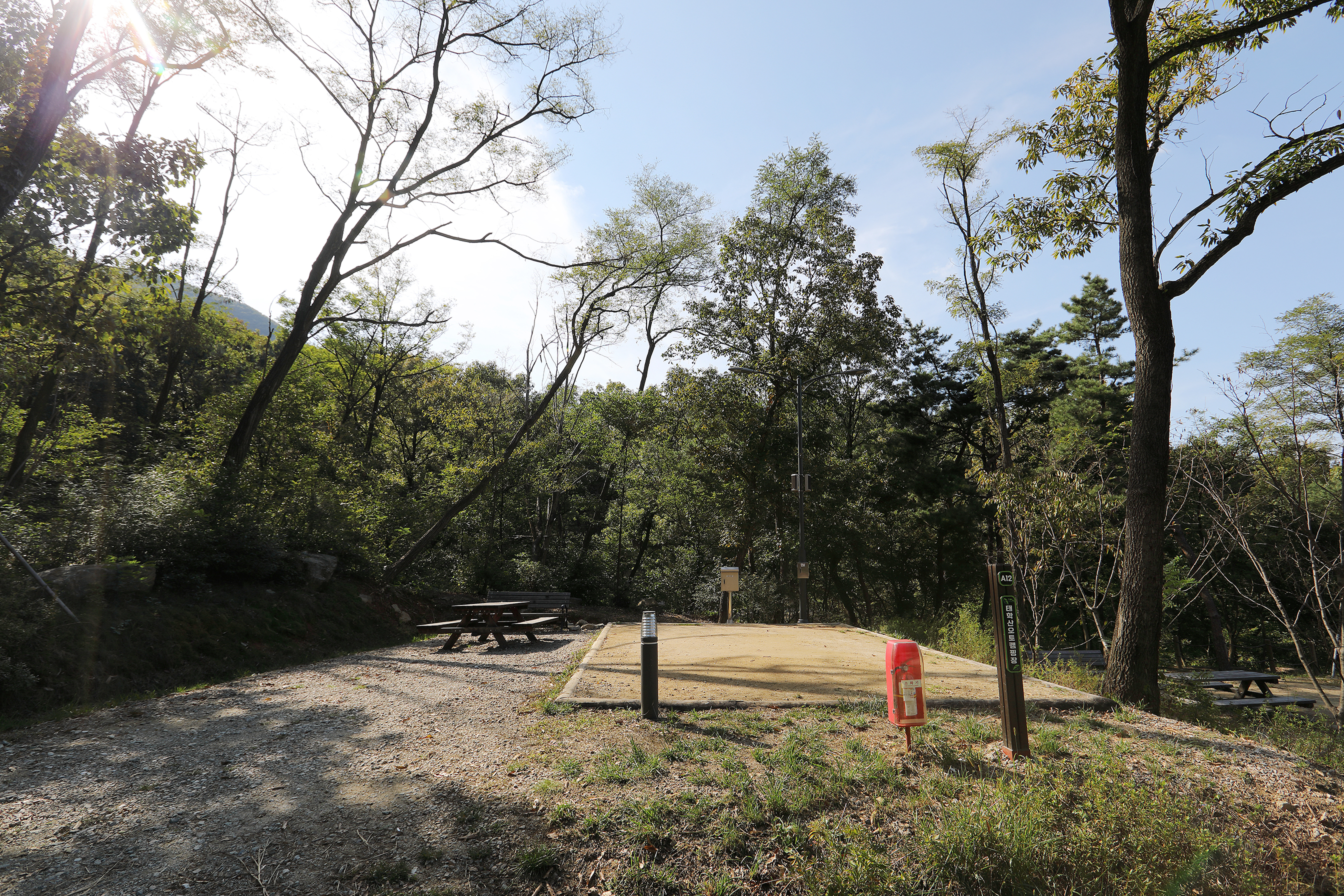 태학산 자연휴양림 오토캠핑장