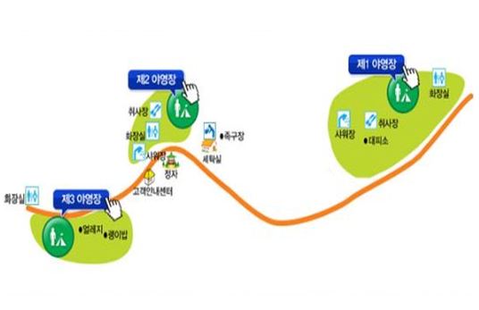 통고산 자연휴양림야영장