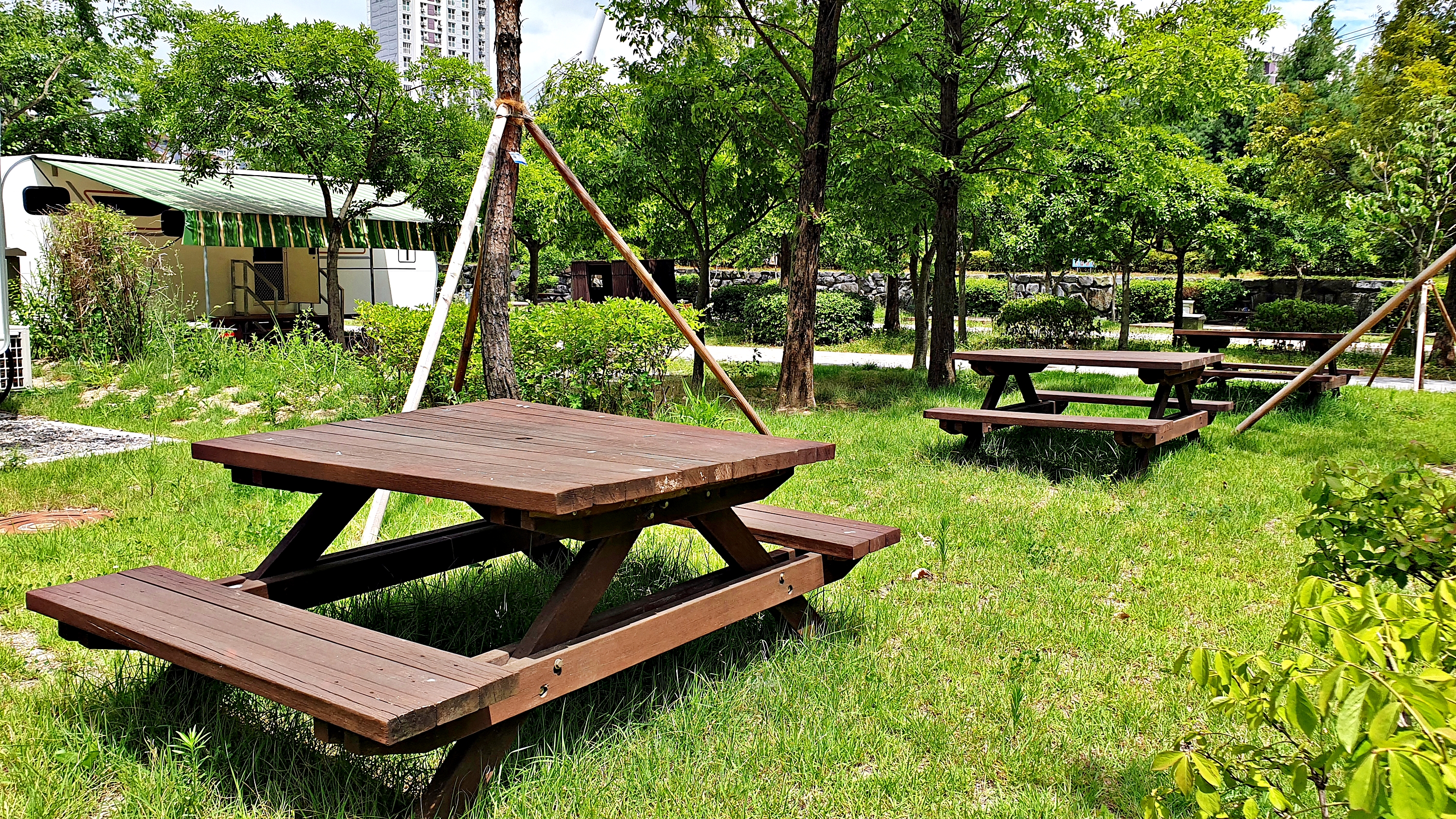 광교호수공원 가족캠핑장