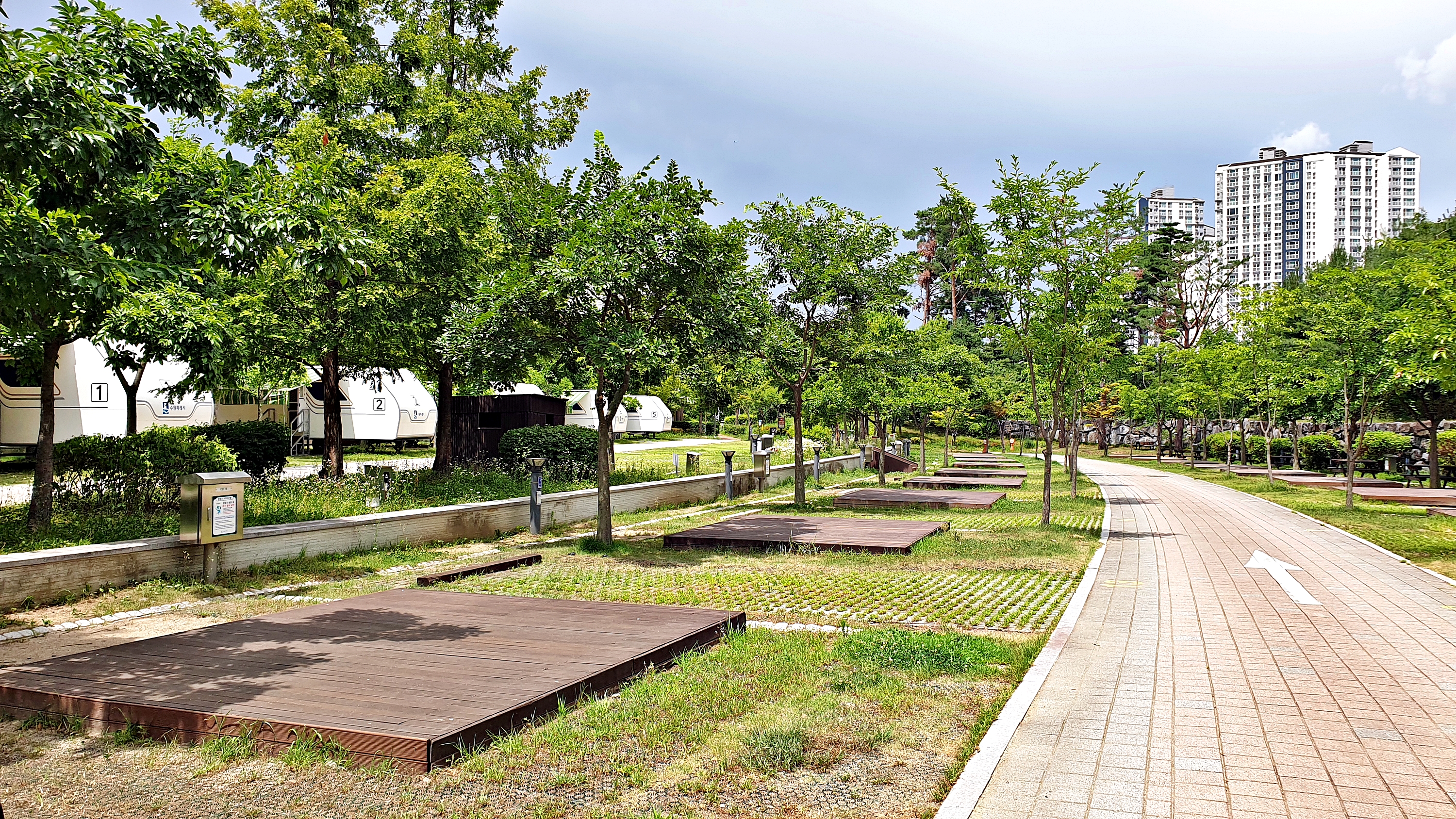 광교호수공원 가족캠핑장