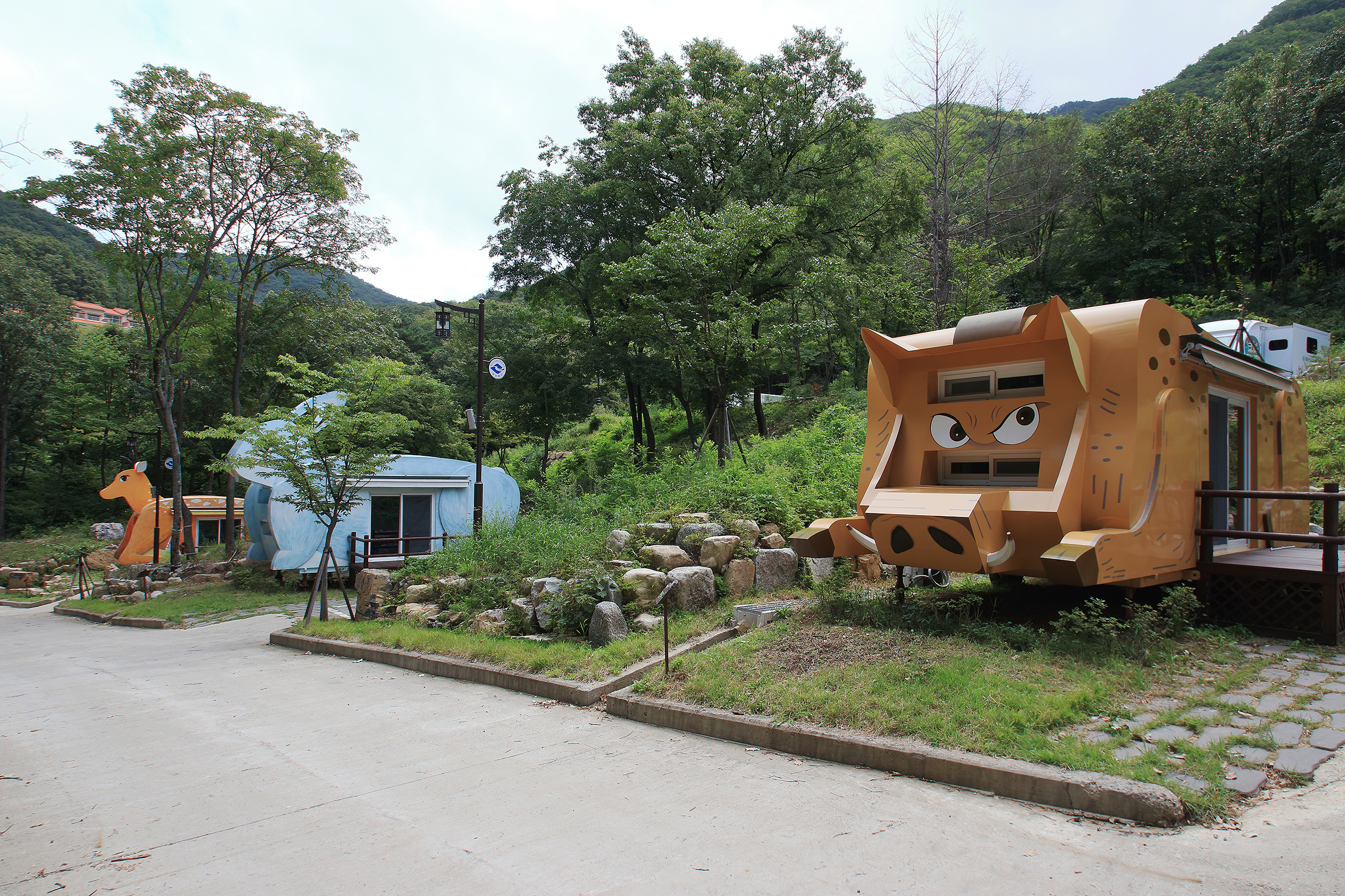 팔공산금화자연휴양림야영장