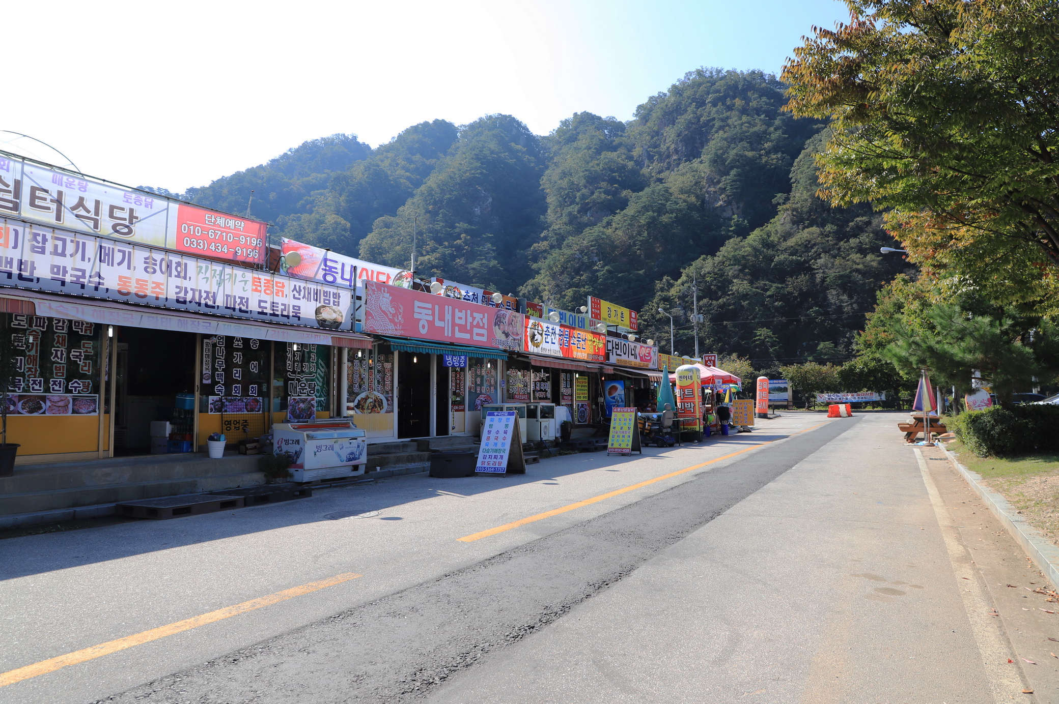 팔봉산관광지 야영장
