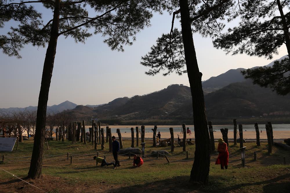평사리공원 야영장
