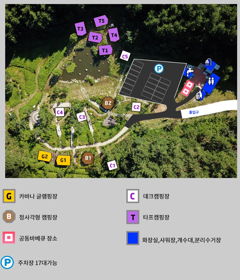 안전 및 시설배치도입니다