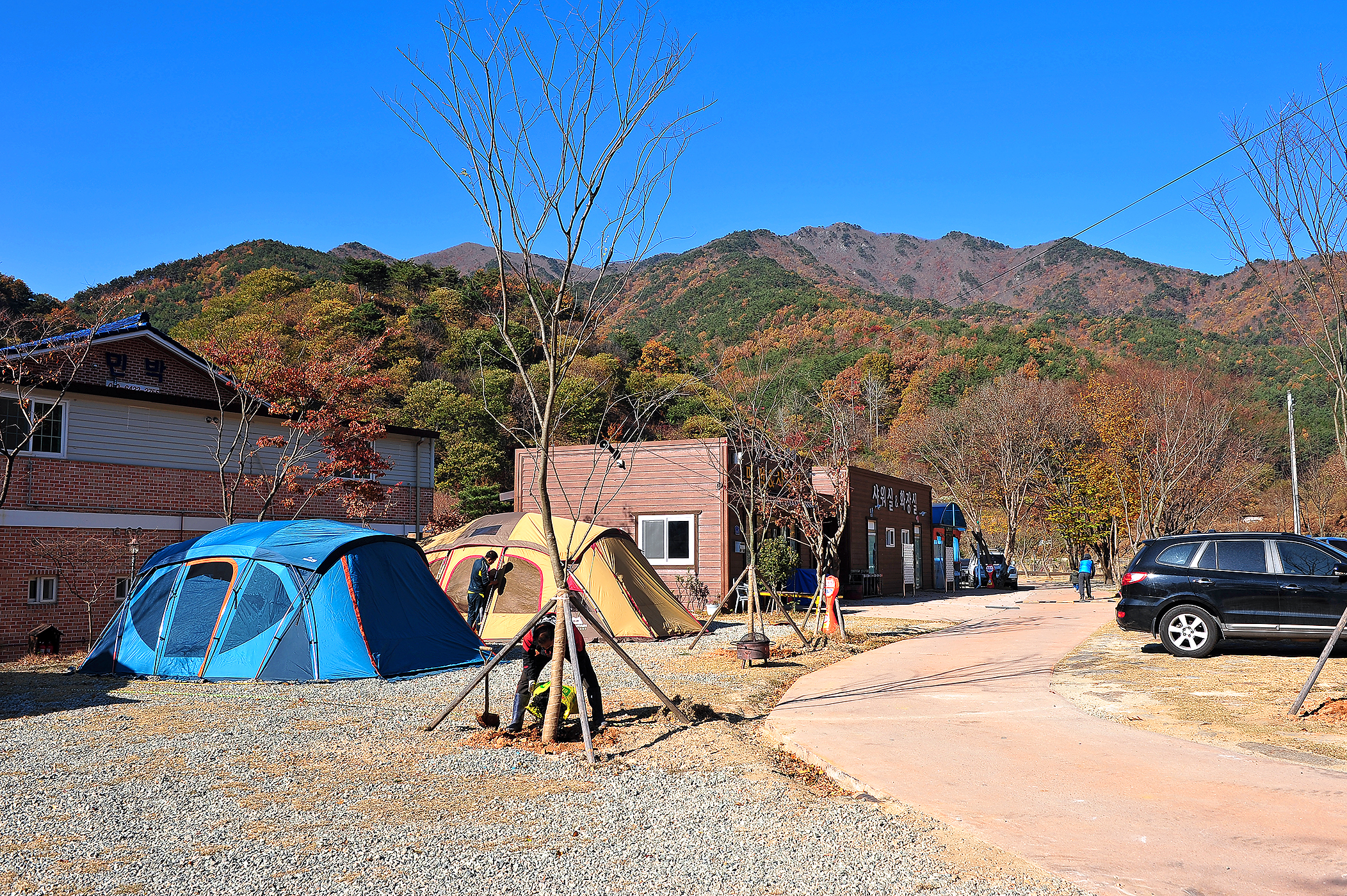 봉강 하조 오토캠핑장