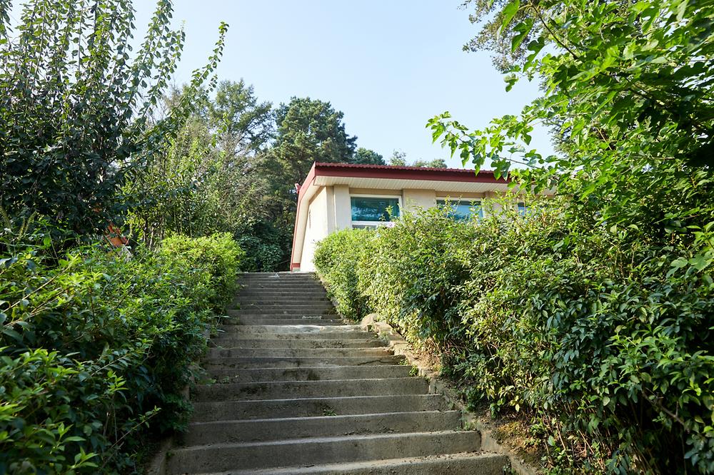 학교안 풍경캠핑장