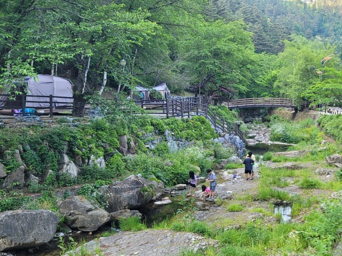 화암약수야영장