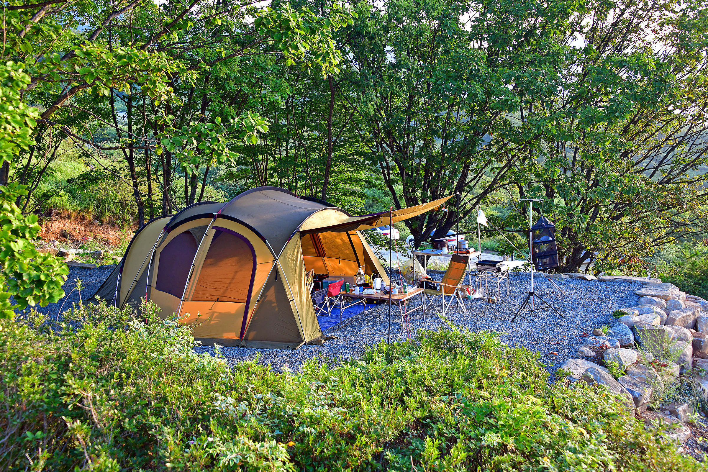 황매산 별쿵 캠핑장