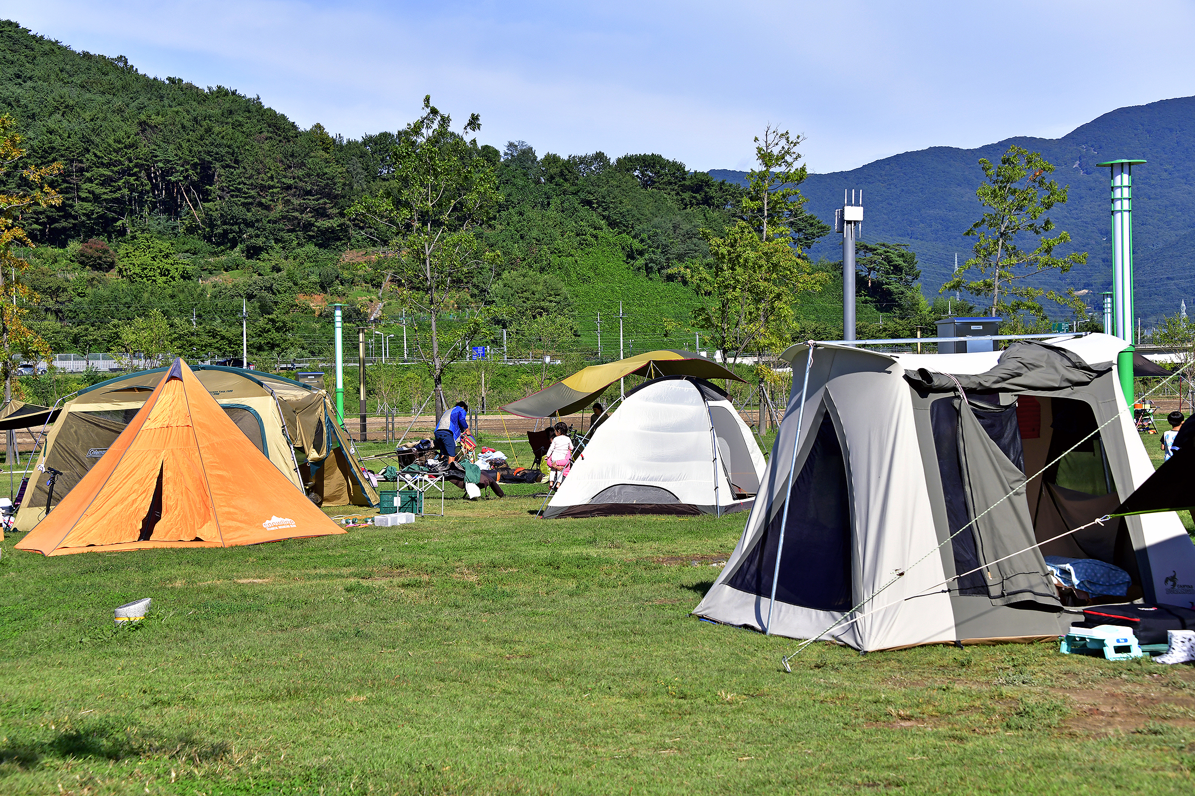 황산문화체육공원 국민여가캠핑장