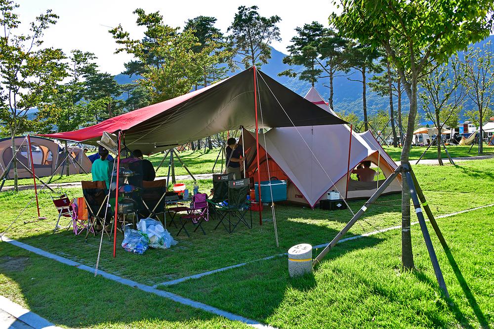 황산문화체육공원 국민여가캠핑장