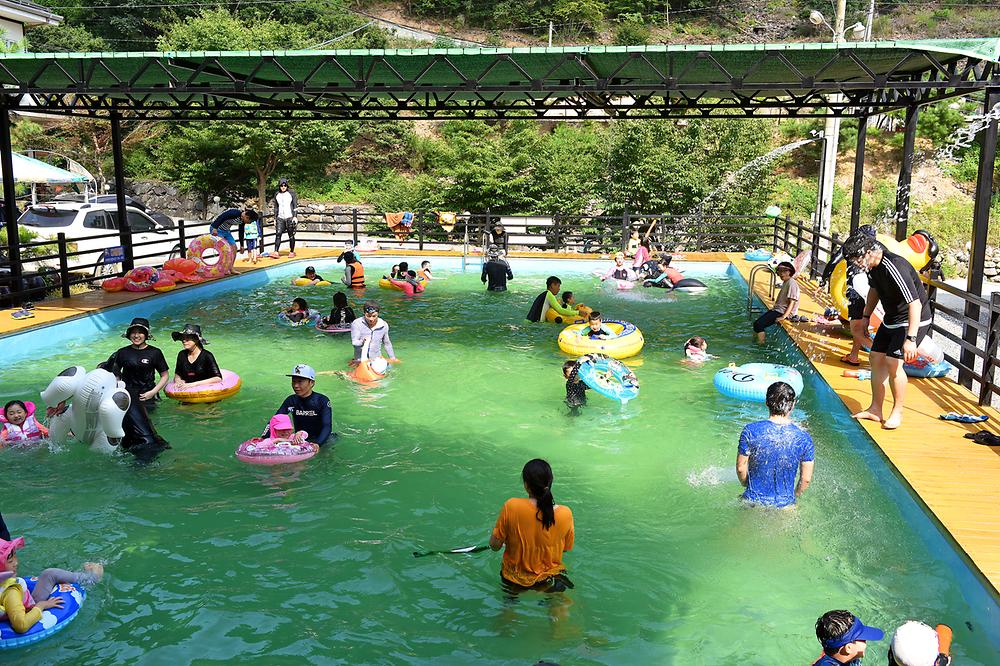 구만산장 캠핑장