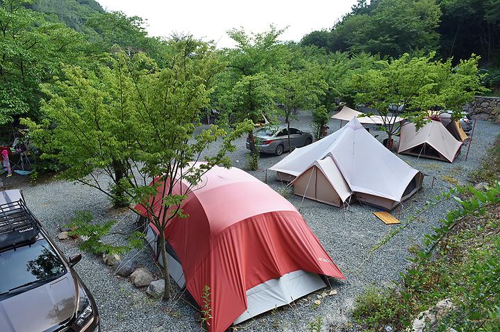 산청지막계곡캠핑장경남
