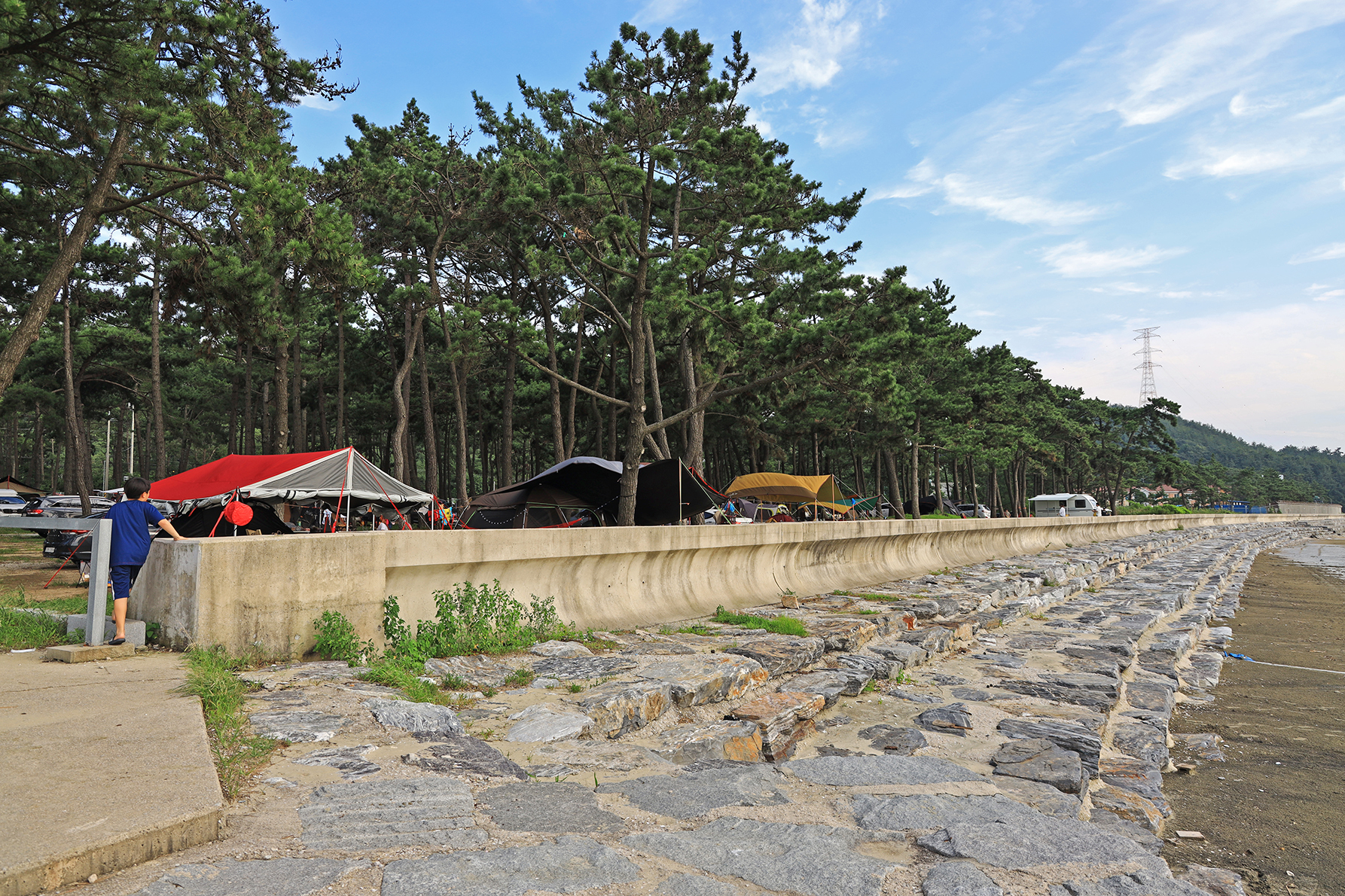 구시포 노을 캠핑장