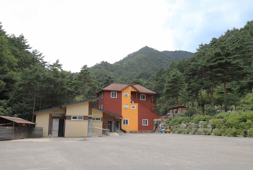 국립검봉산자연휴양림야영장