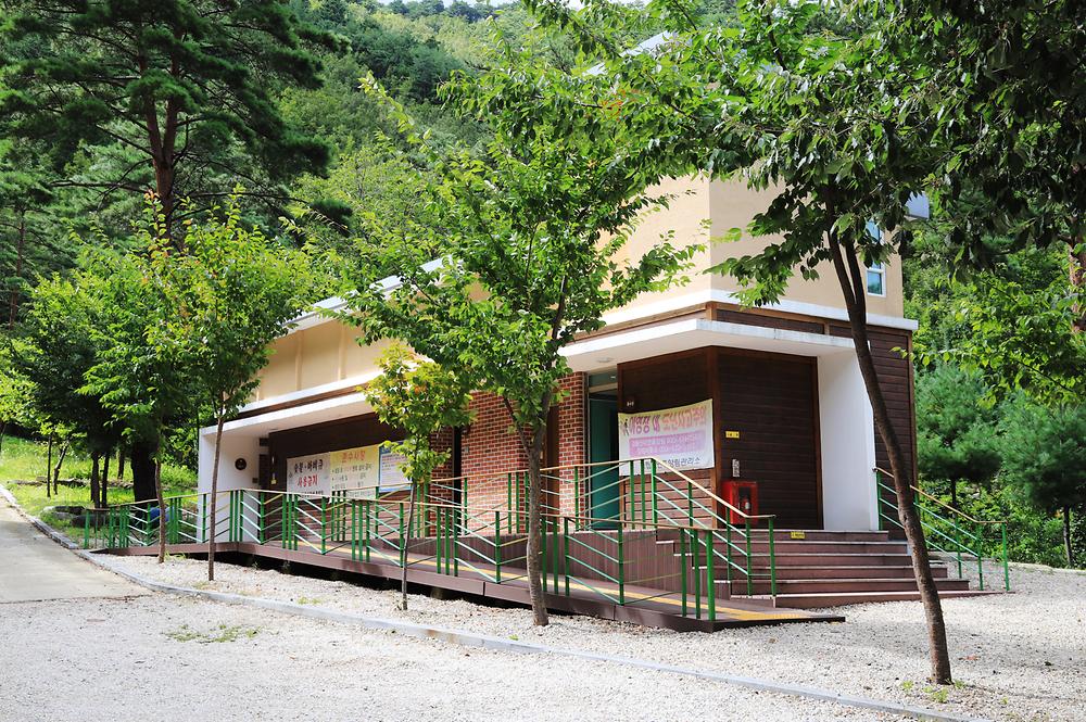 국립검봉산자연휴양림야영장