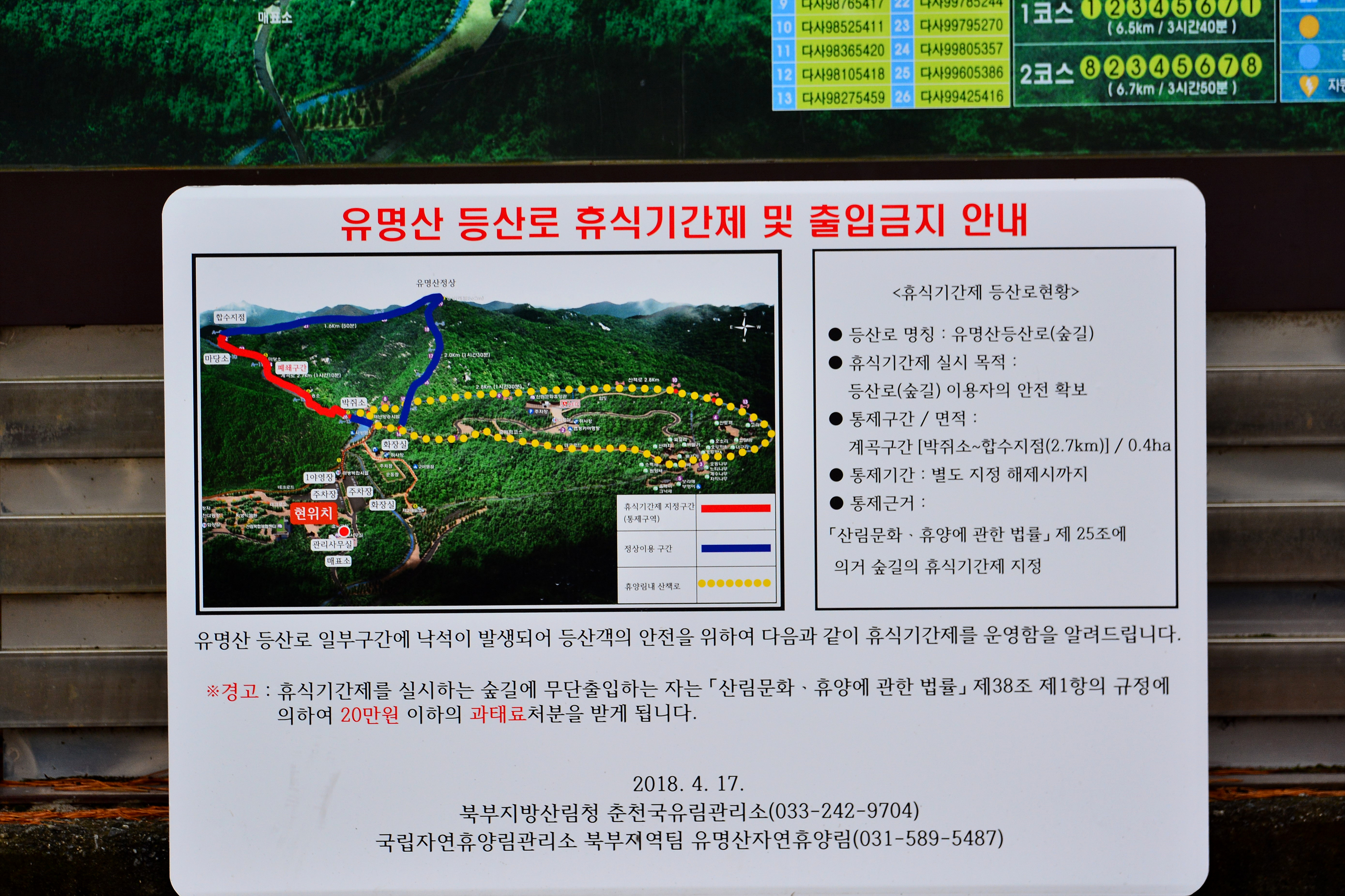 국립유명산자연휴양림