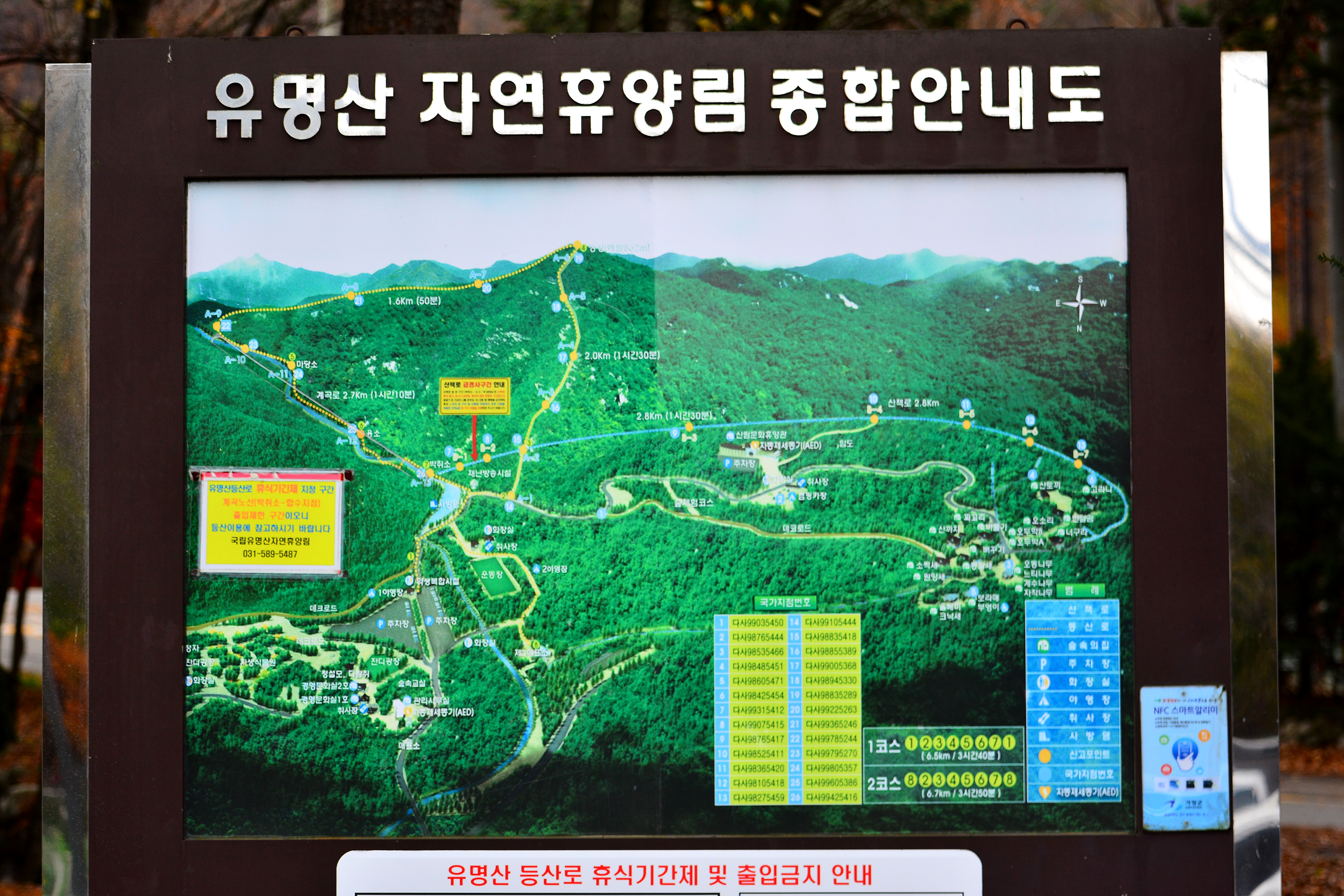 국립유명산자연휴양림