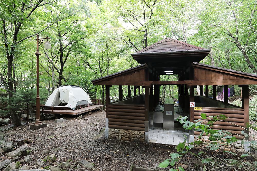 국민운문산자연휴양림야영장