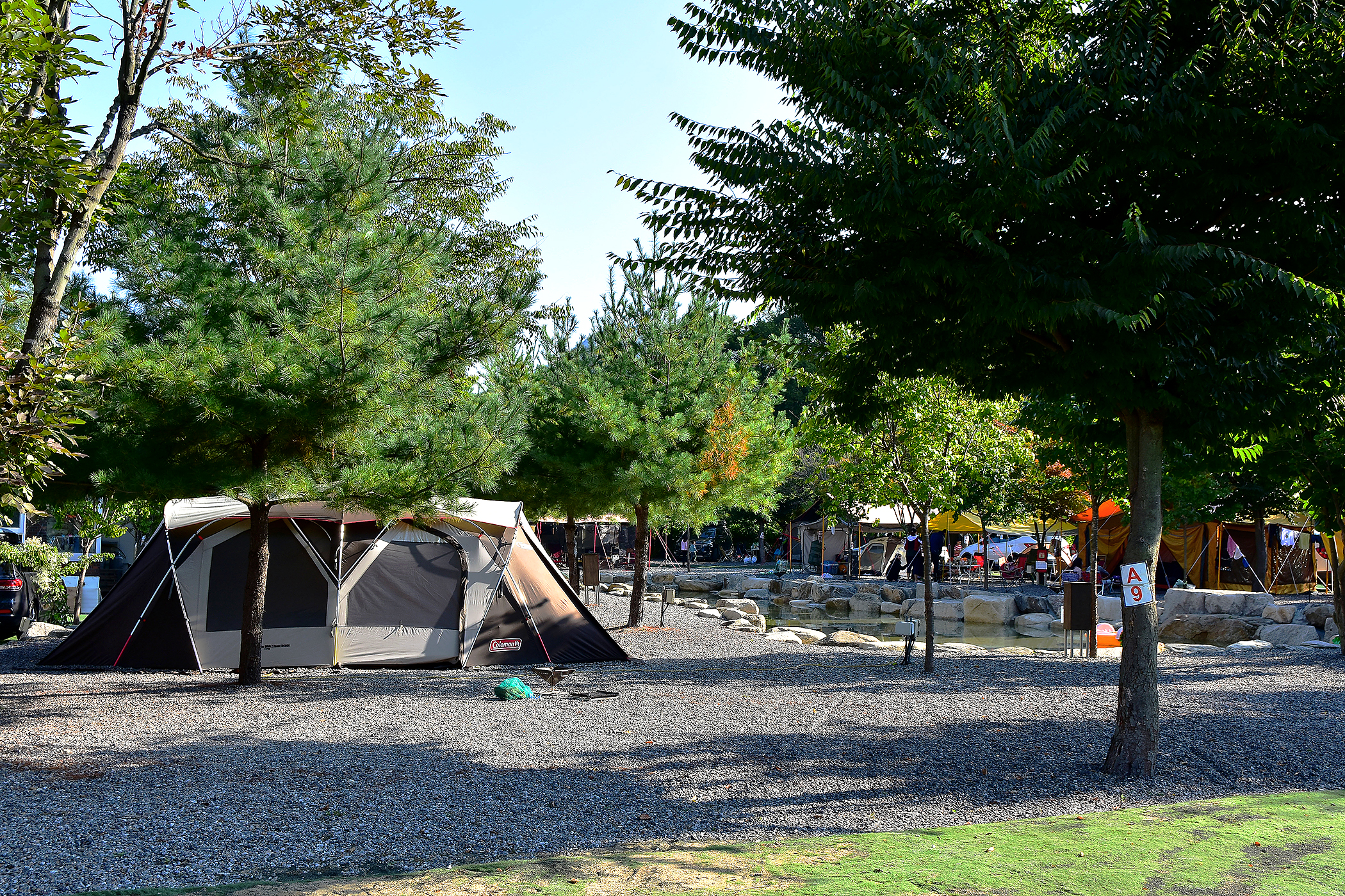 꿈에그린 캠핑장