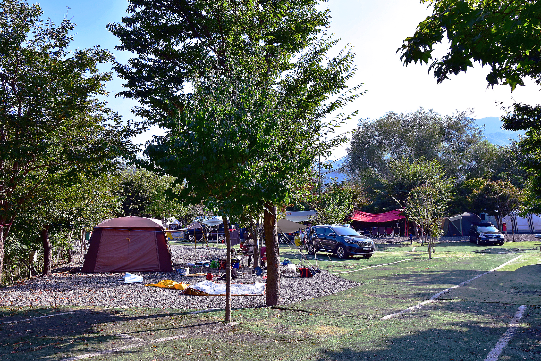 꿈에그린 캠핑장