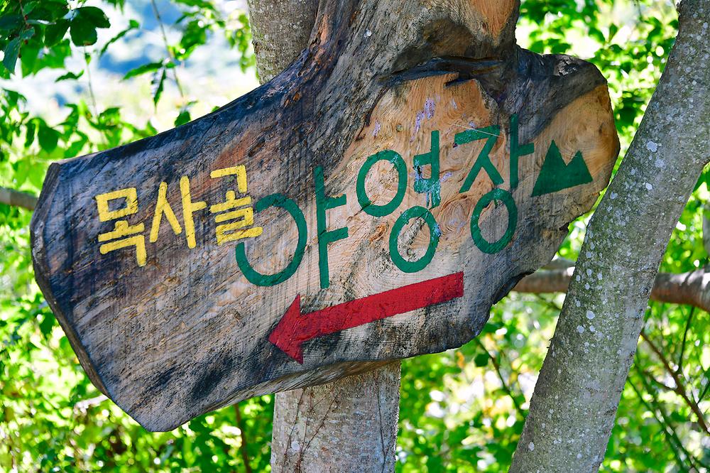 목사골 야영장