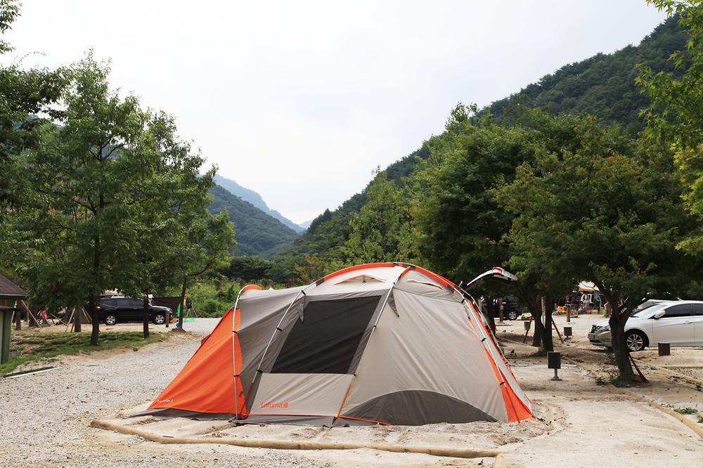 달궁자동차 야영장