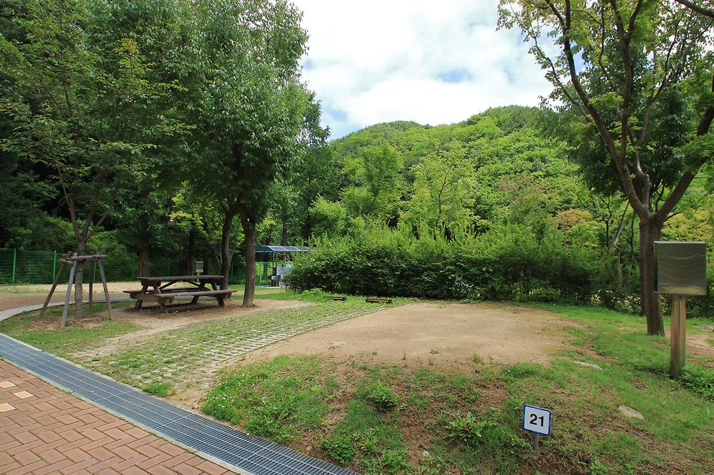 팔공산국립공원 도학 야영장