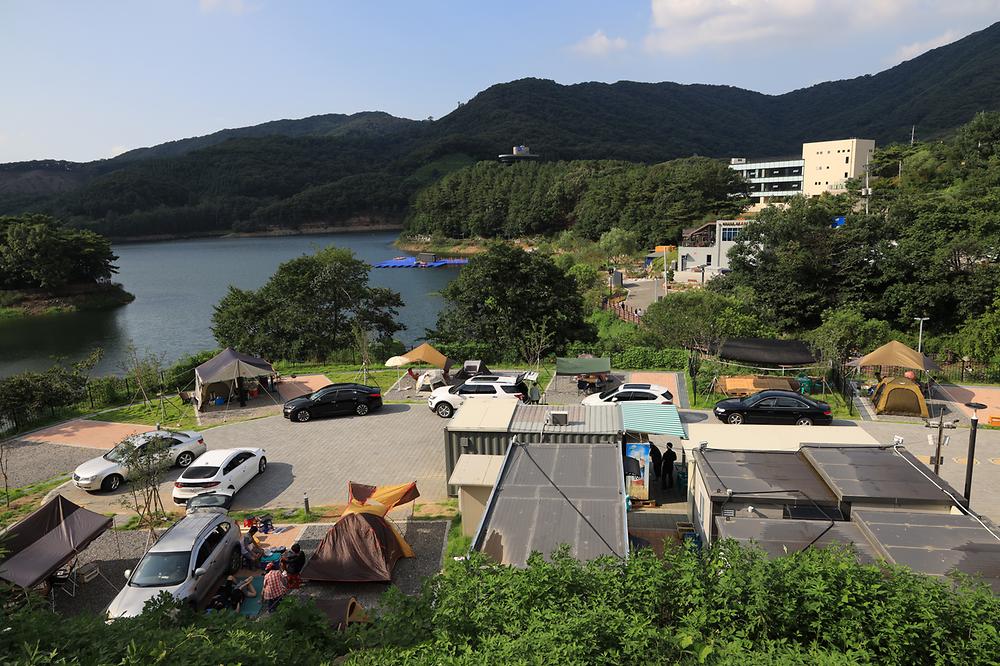 마장호수 휴 캠핑장