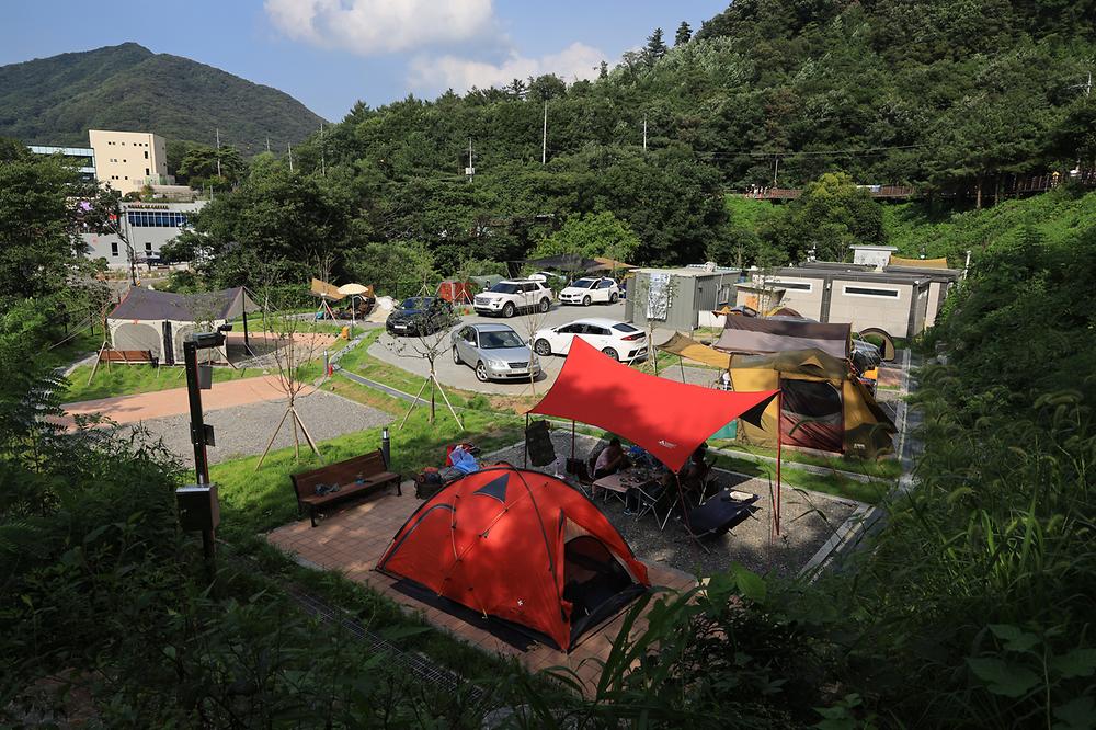 마장호수 휴 캠핑장