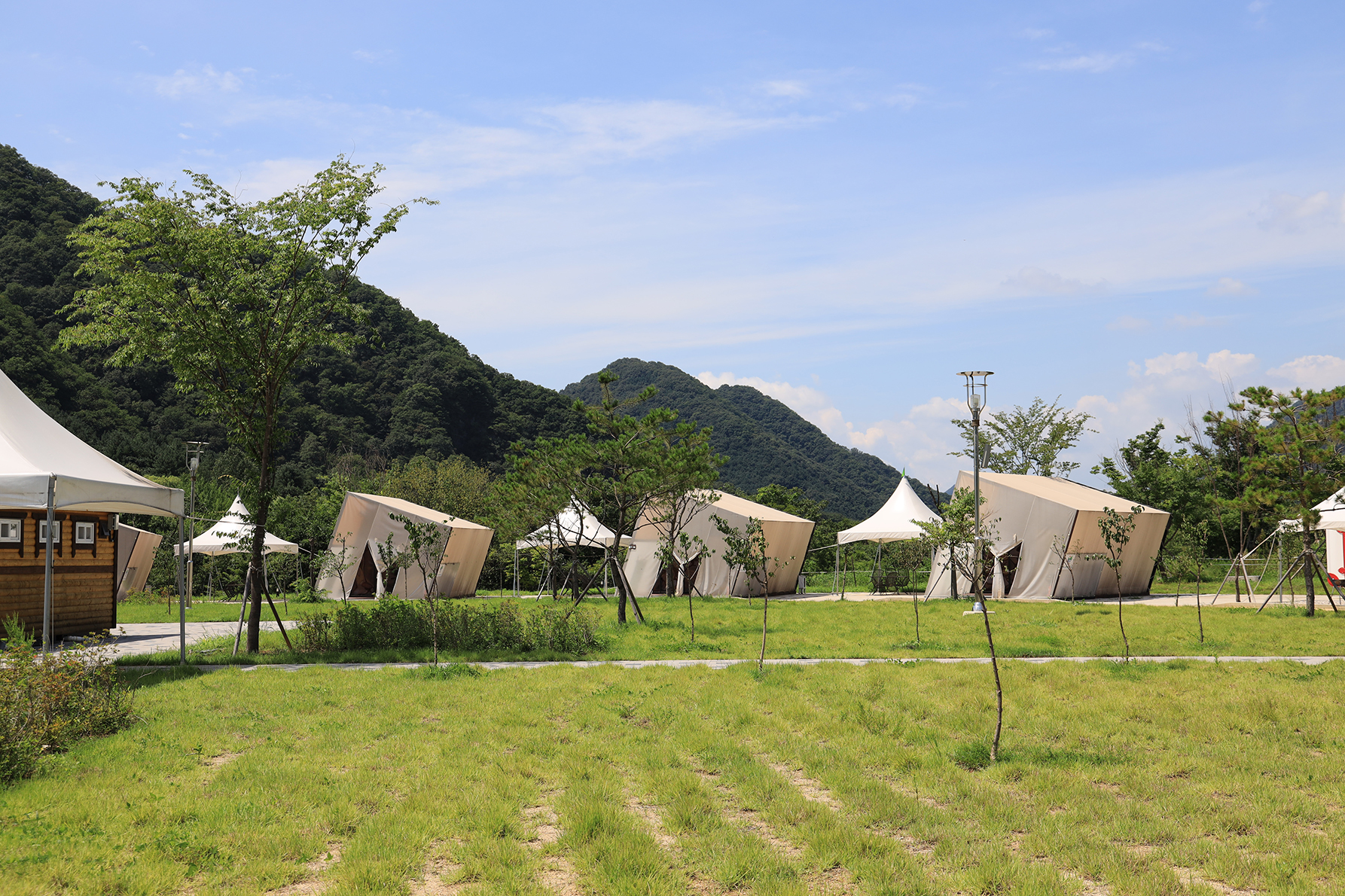 운산리 구라이골 캠핑장